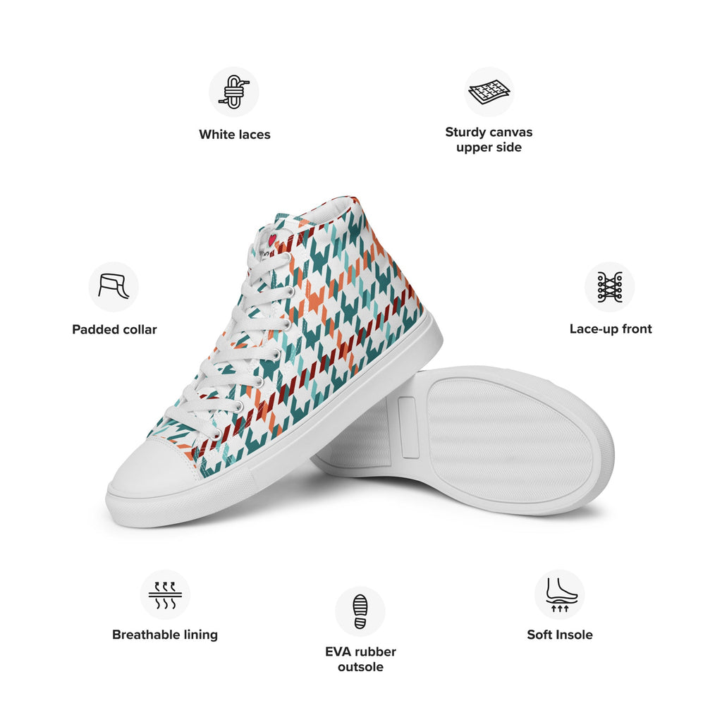 Cool Dad's Commuter Stye Men's High Top Sneakers