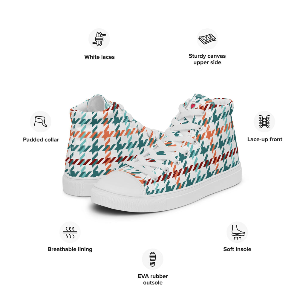 Cool Dad's Commuter Stye Men's High Top Sneakers