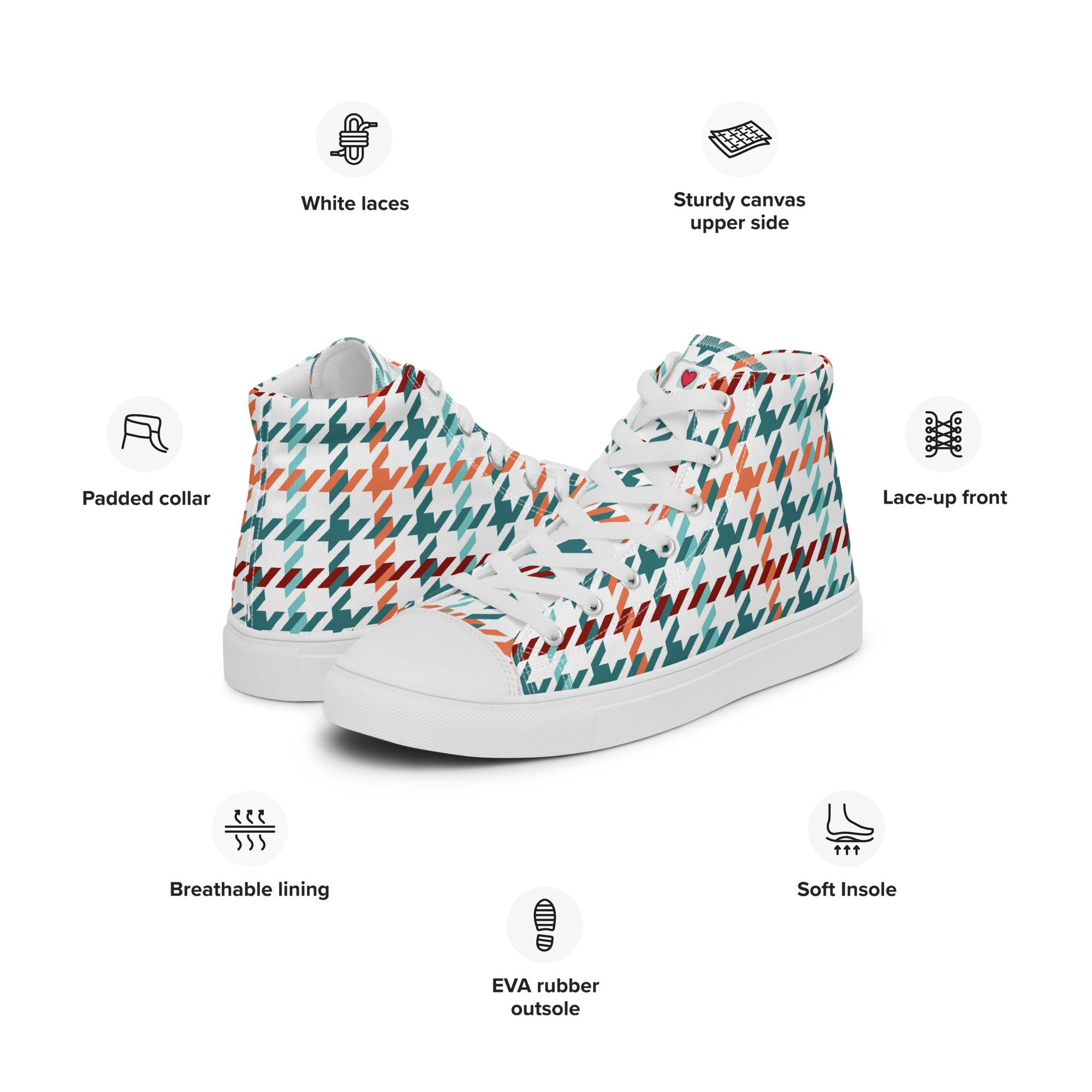 Cool Dad's Commuter Stye Men's High Top Sneakers