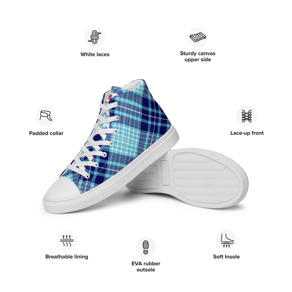 Cool Dad's Commuter Stye Men's High Top Sneakers