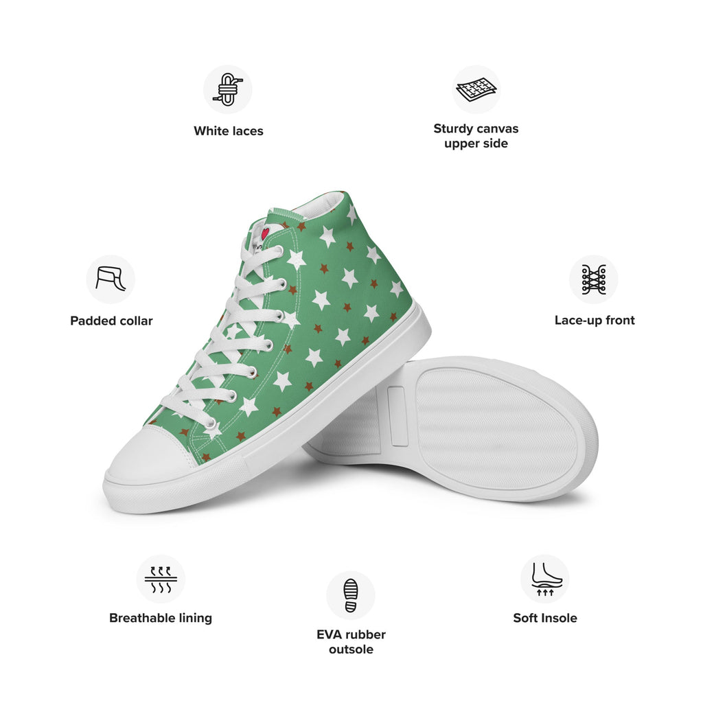 Cool Dad's Commuter Stye Men's High Top Sneakers