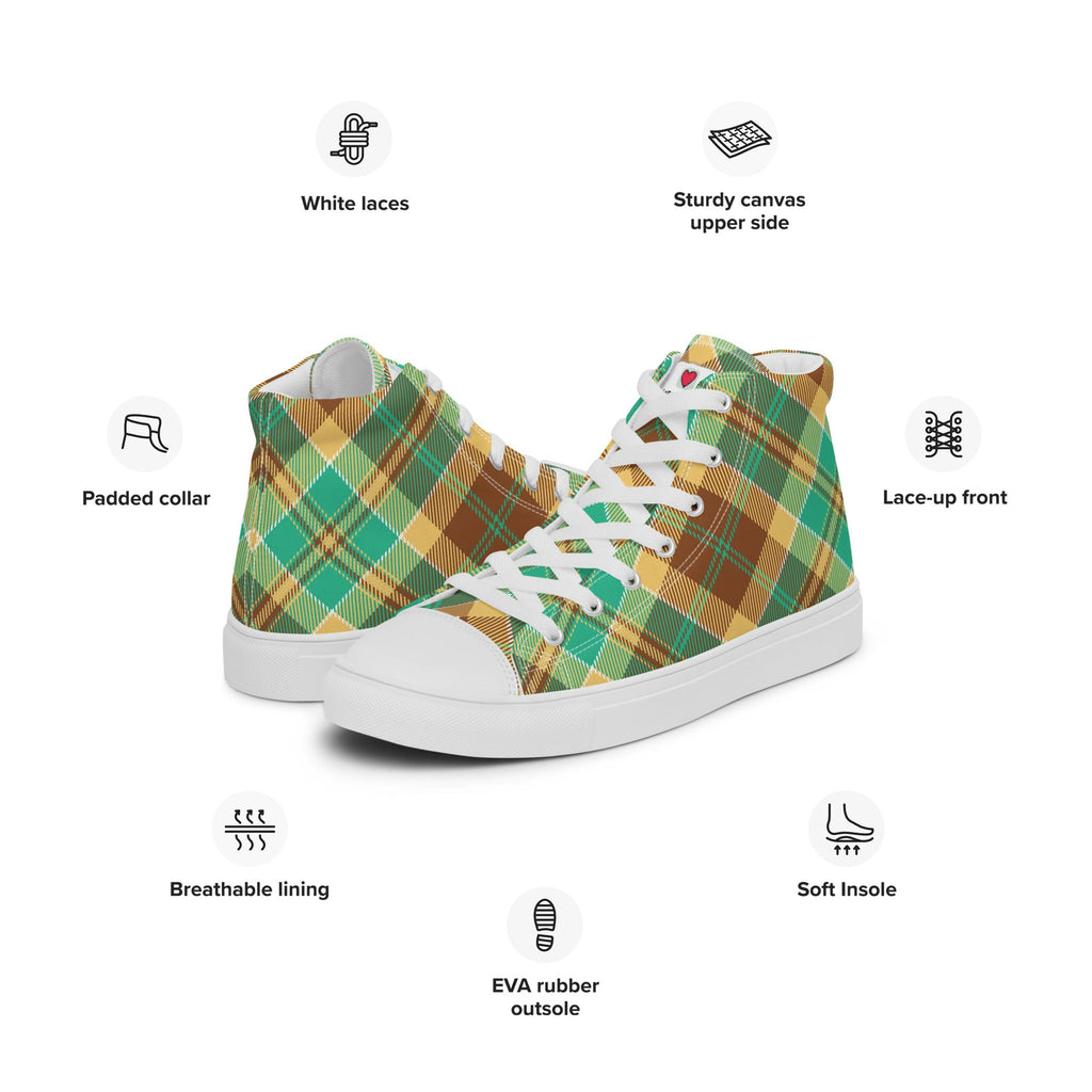 Cool Dad's Commuter Stye Men's High Top Sneakers