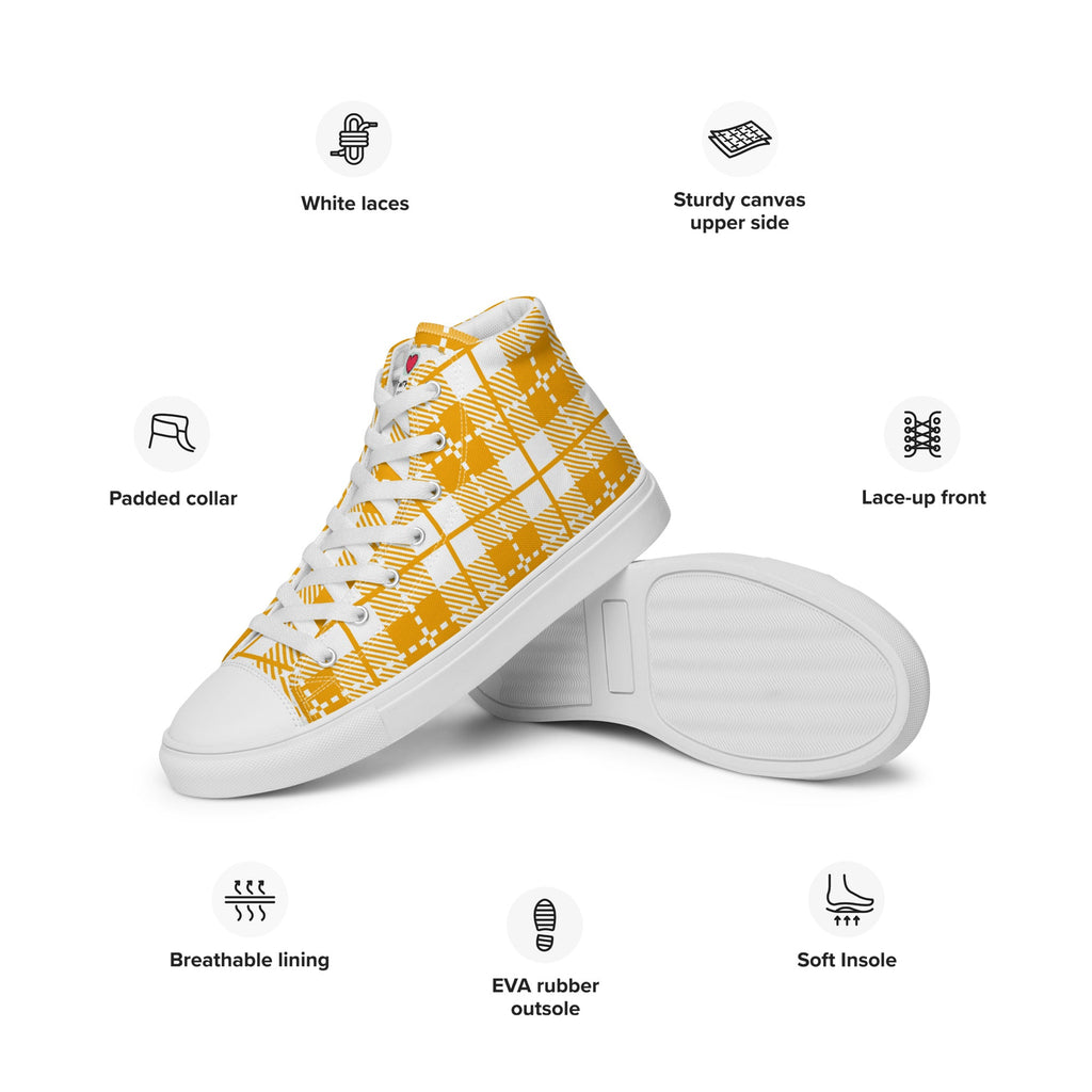 Cool Dad's Commuter Stye Men's High Top Sneakers