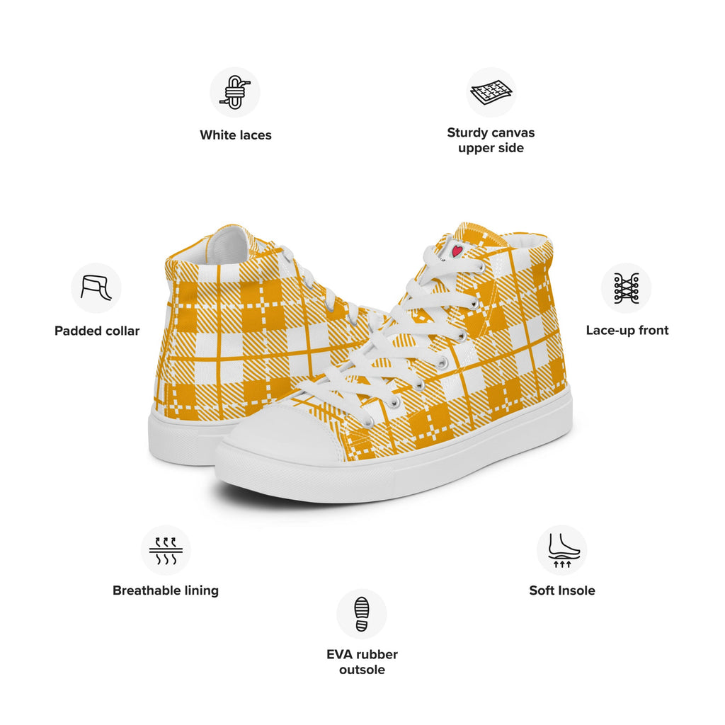 Cool Dad's Commuter Stye Men's High Top Sneakers