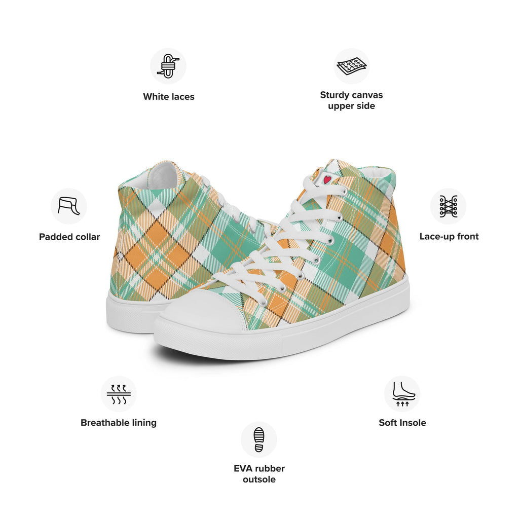 Cool Dad's Commuter Stye Men's High Top Sneakers