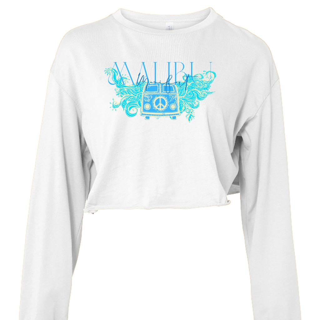 Manifest Malibu Cropped Long Sleeve Tee