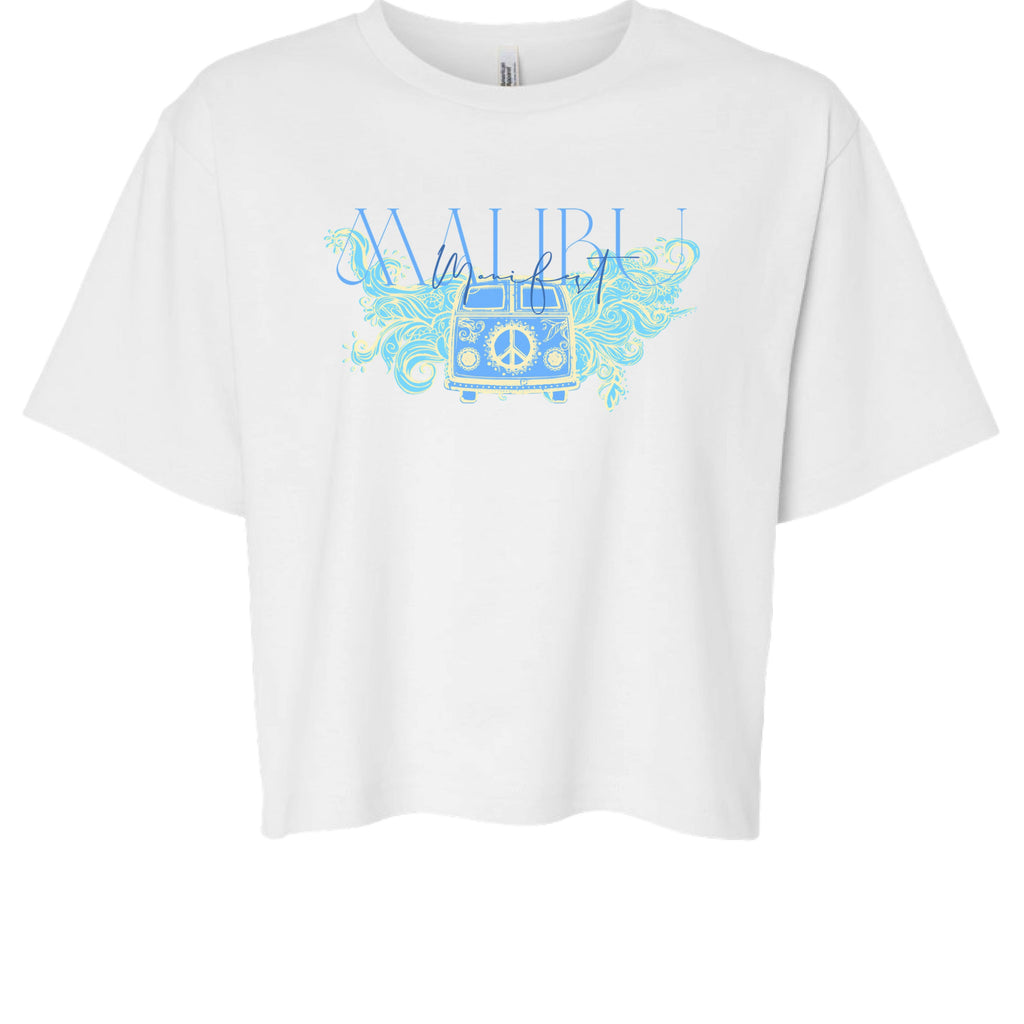 Manifest Malibu Boxy Cropped Tee