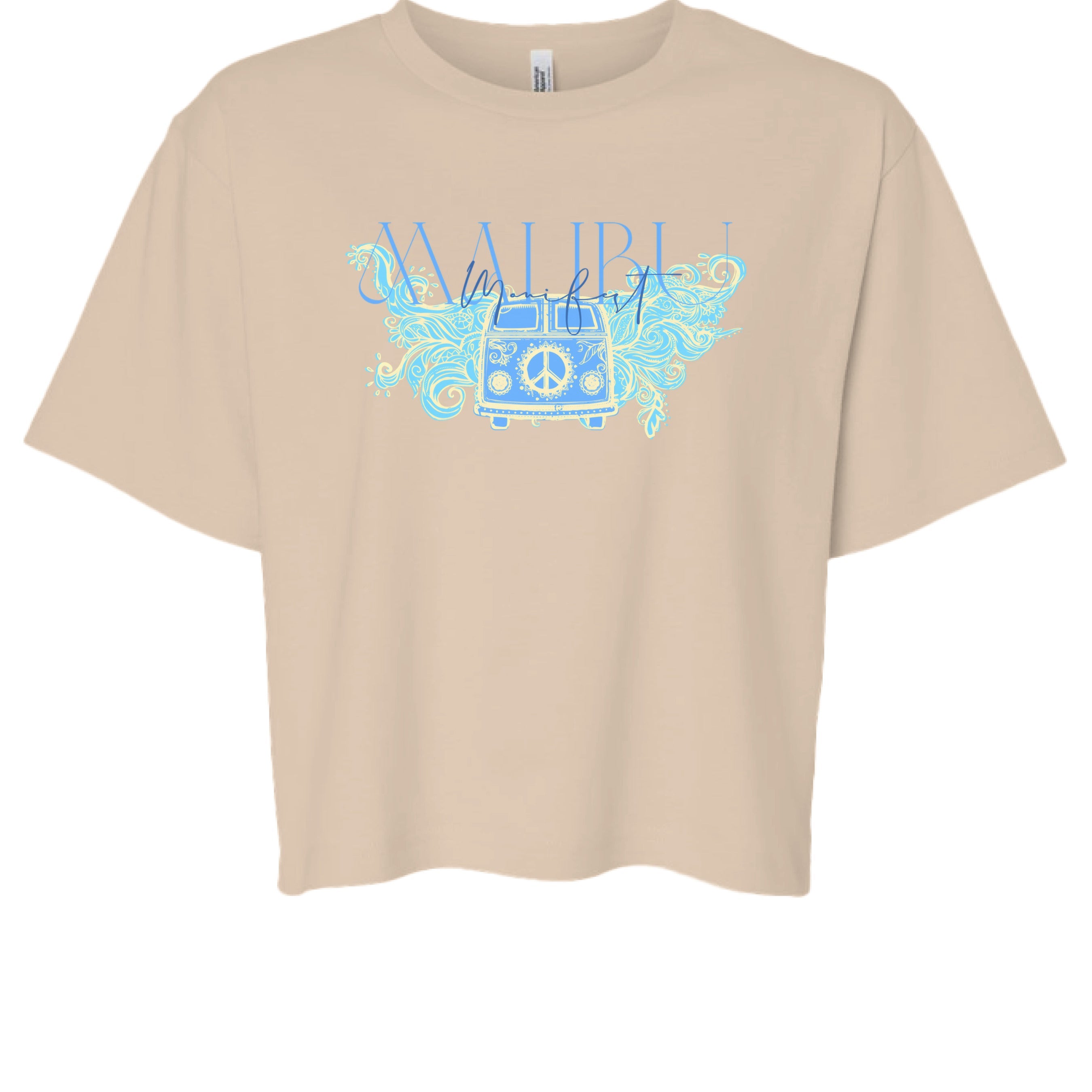 Manifest Malibu Boxy Cropped Tee