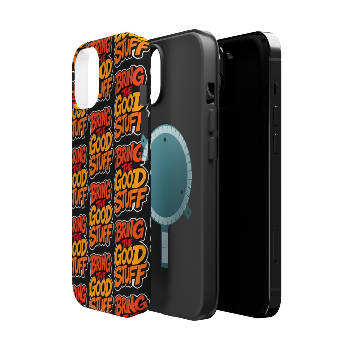 Bring The Good Stuff Orange Magnetic Phone Case