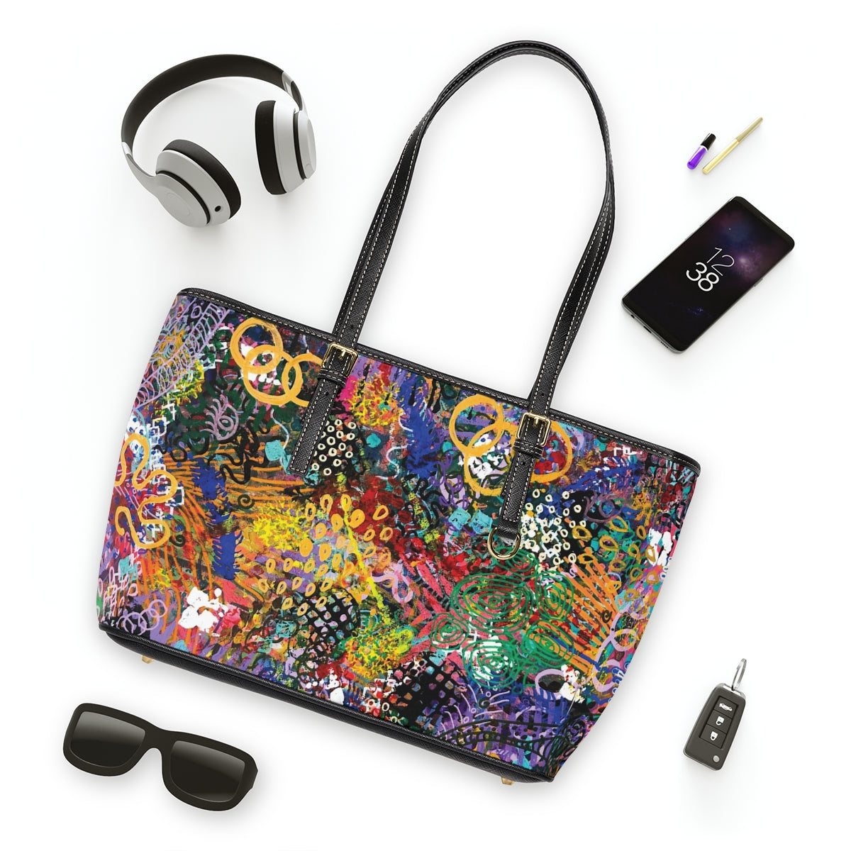 Scene Stealer 1 Leather Shoulder Bag