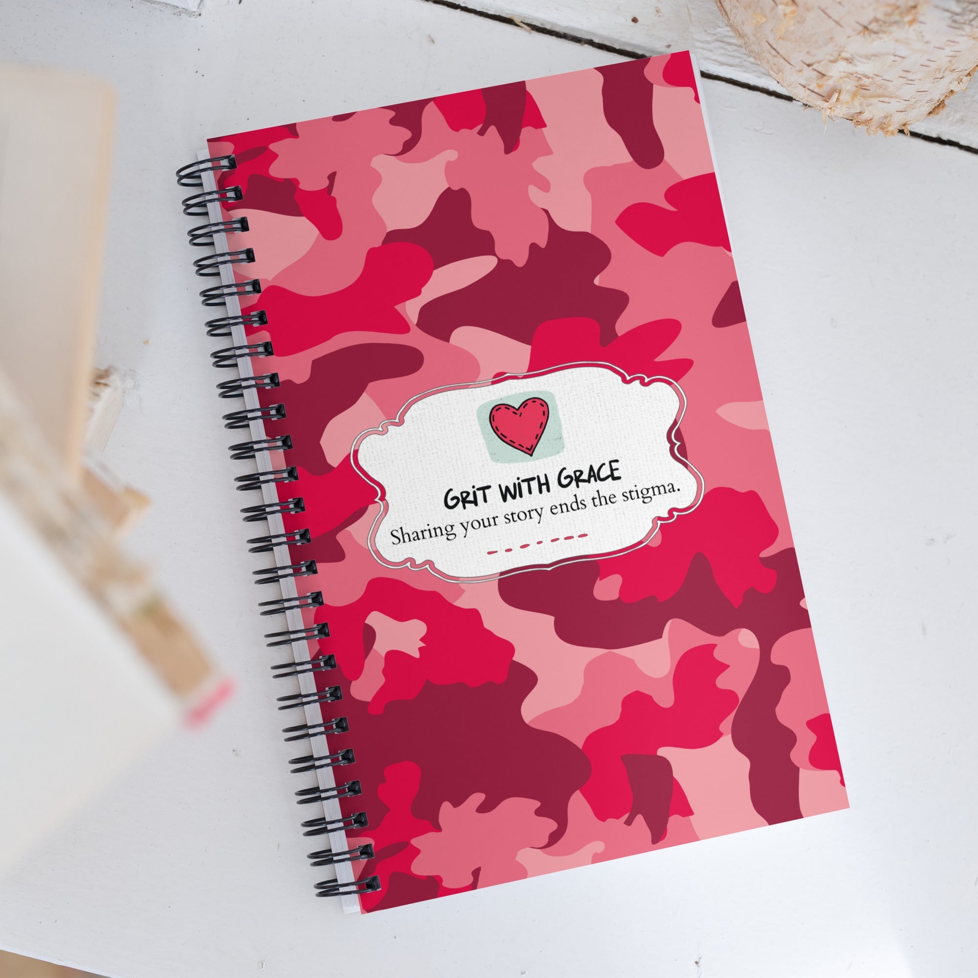 Army Enthusiast Camouflage Notebook