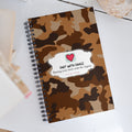 Army Enthusiast Camouflage Notebook