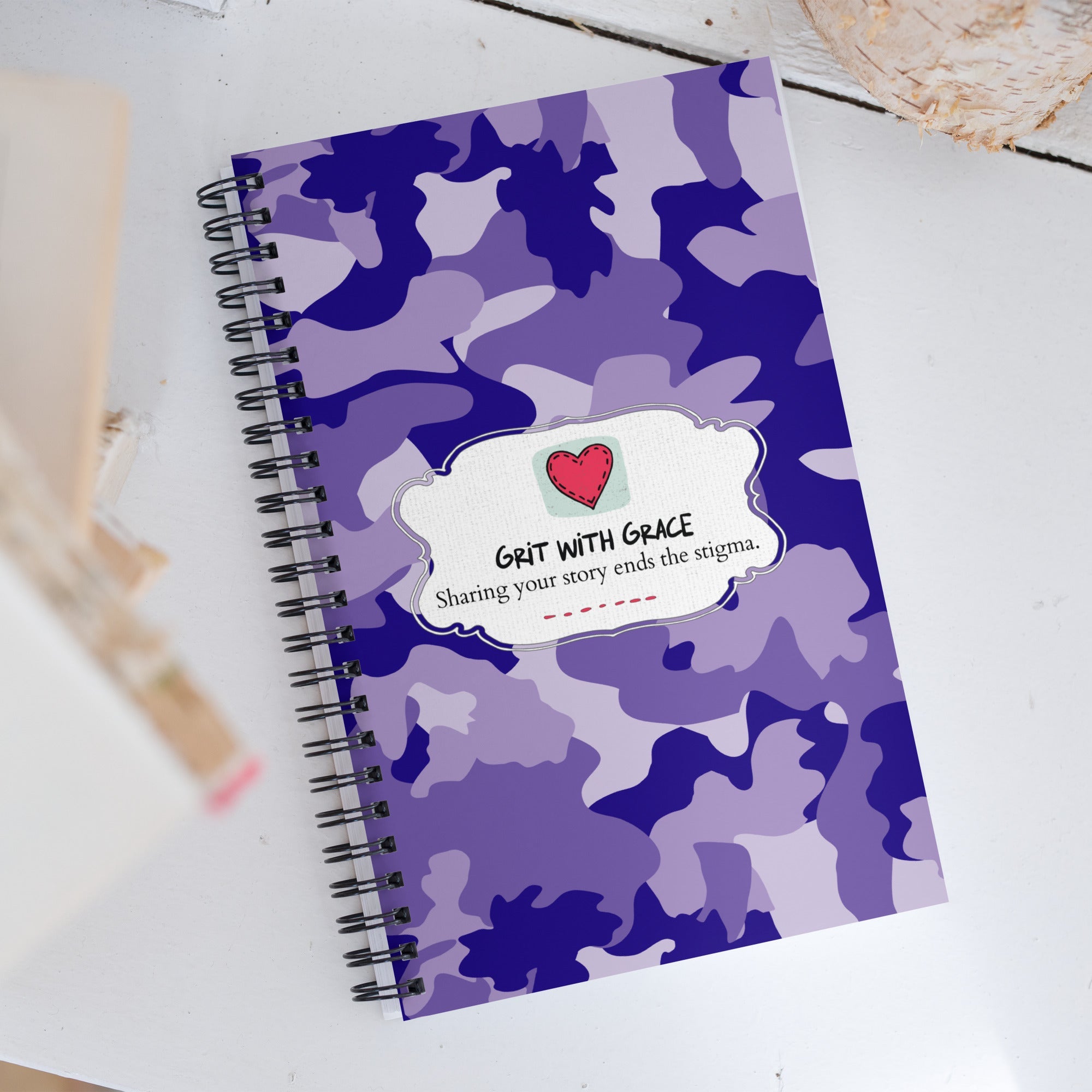 Army Enthusiast Camouflage Notebook