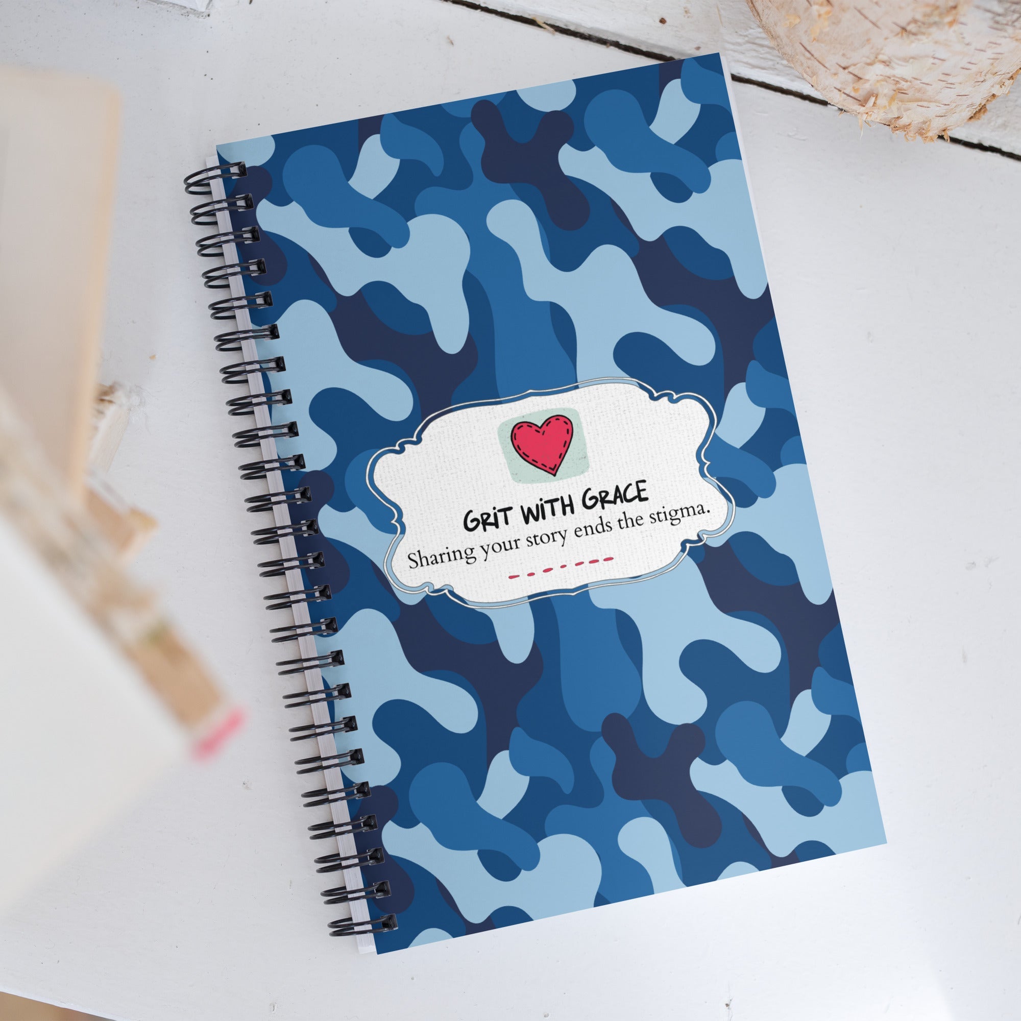 Army Enthusiast Camouflage Notebook