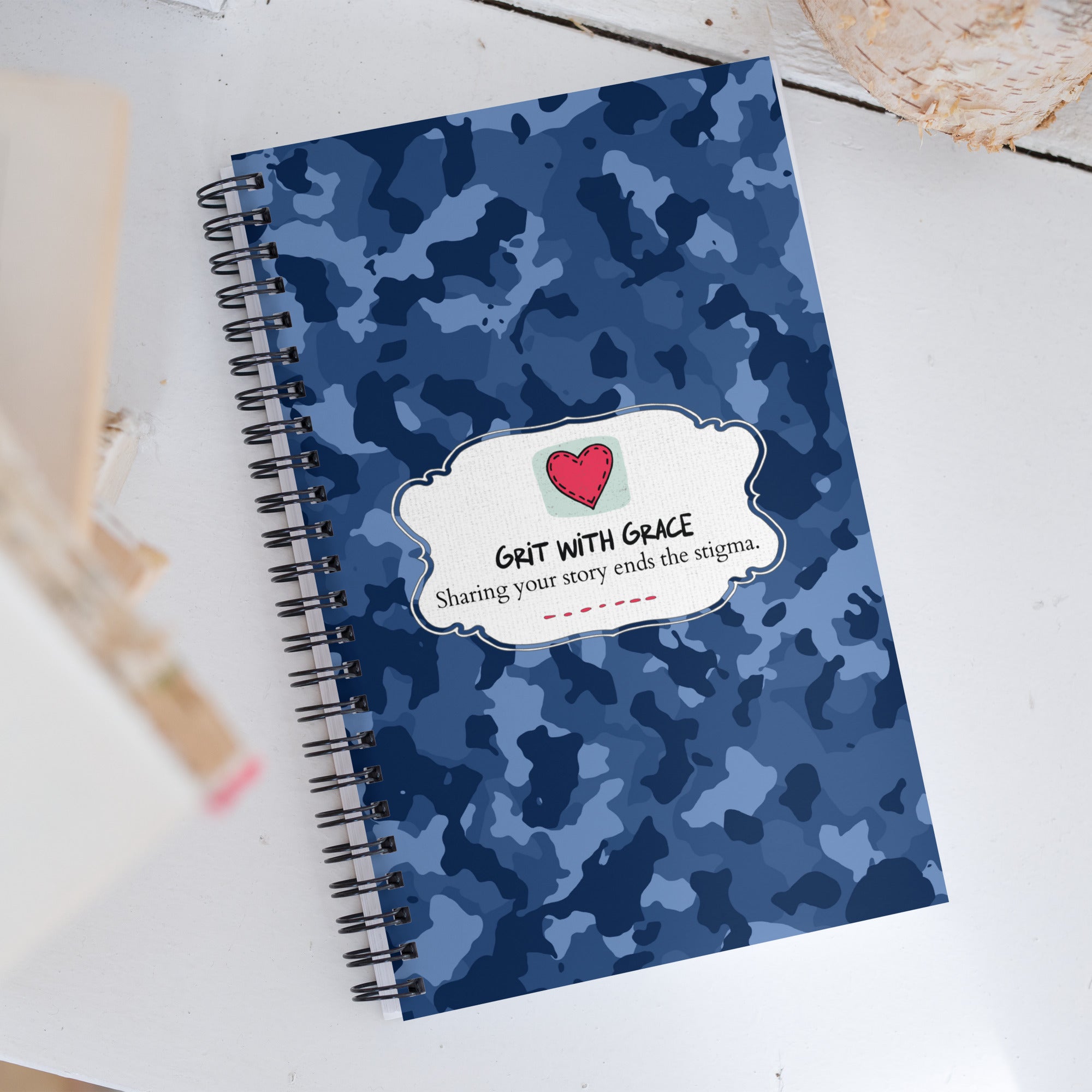 Army Enthusiast Camouflage Notebook
