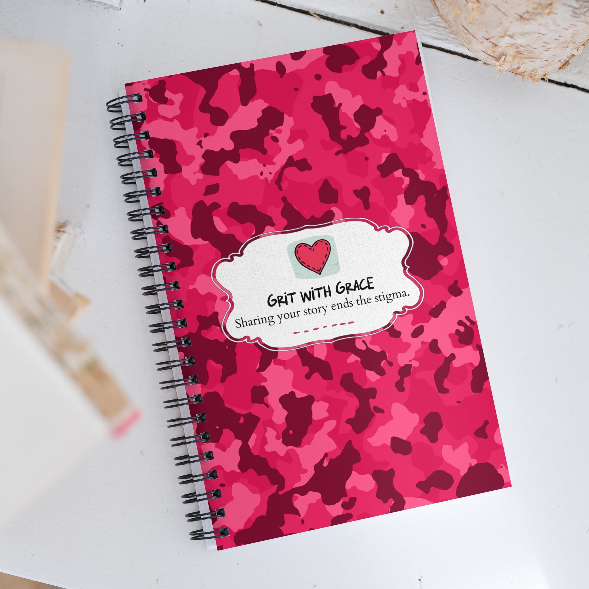 Army Enthusiast Camouflage Notebook