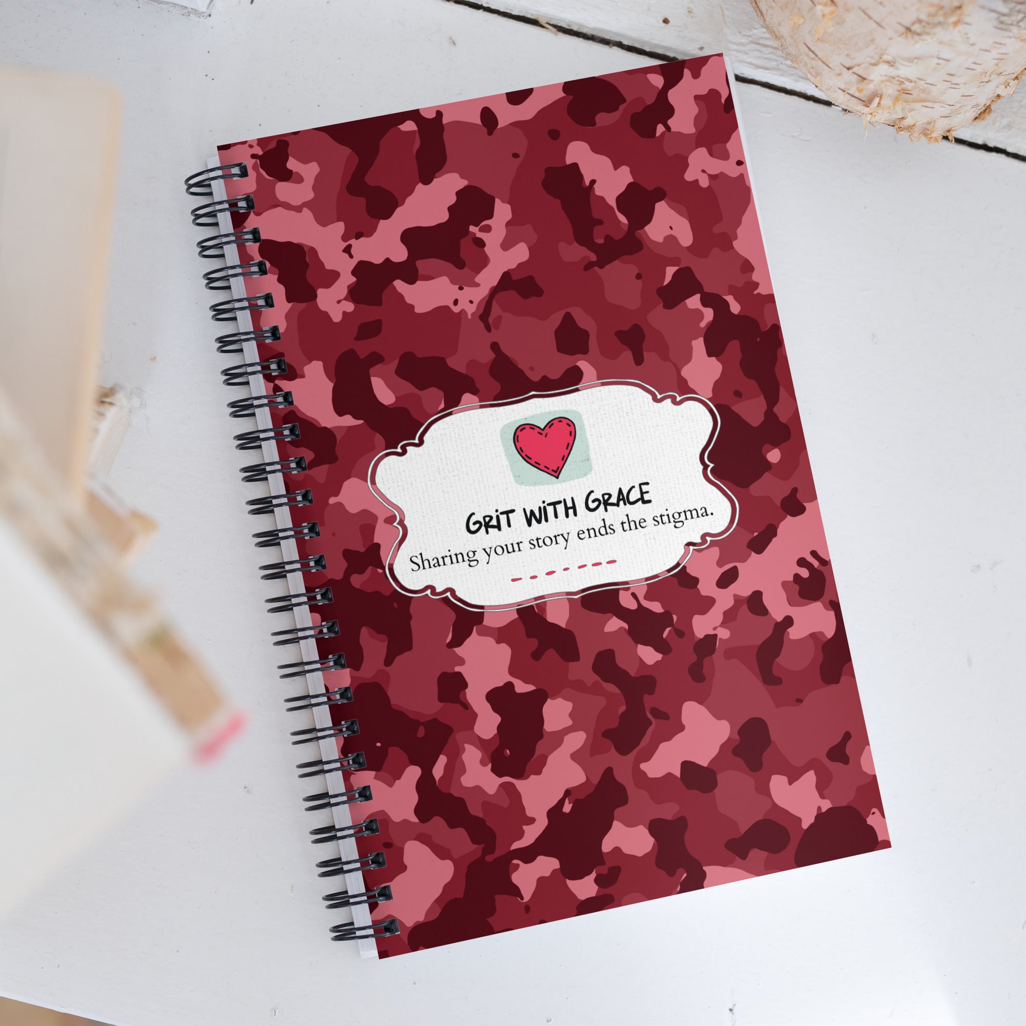 Army Enthusiast Camouflage Notebook
