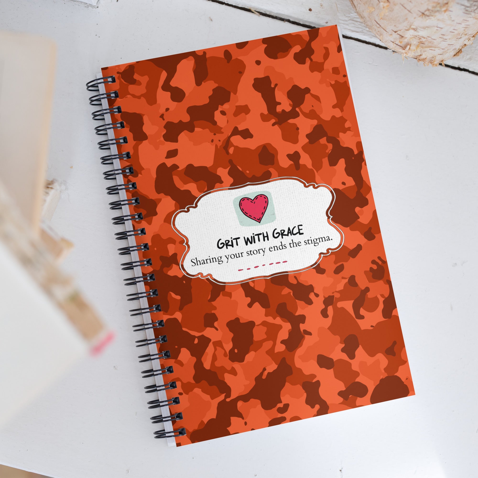 Army Enthusiast Camouflage Notebook