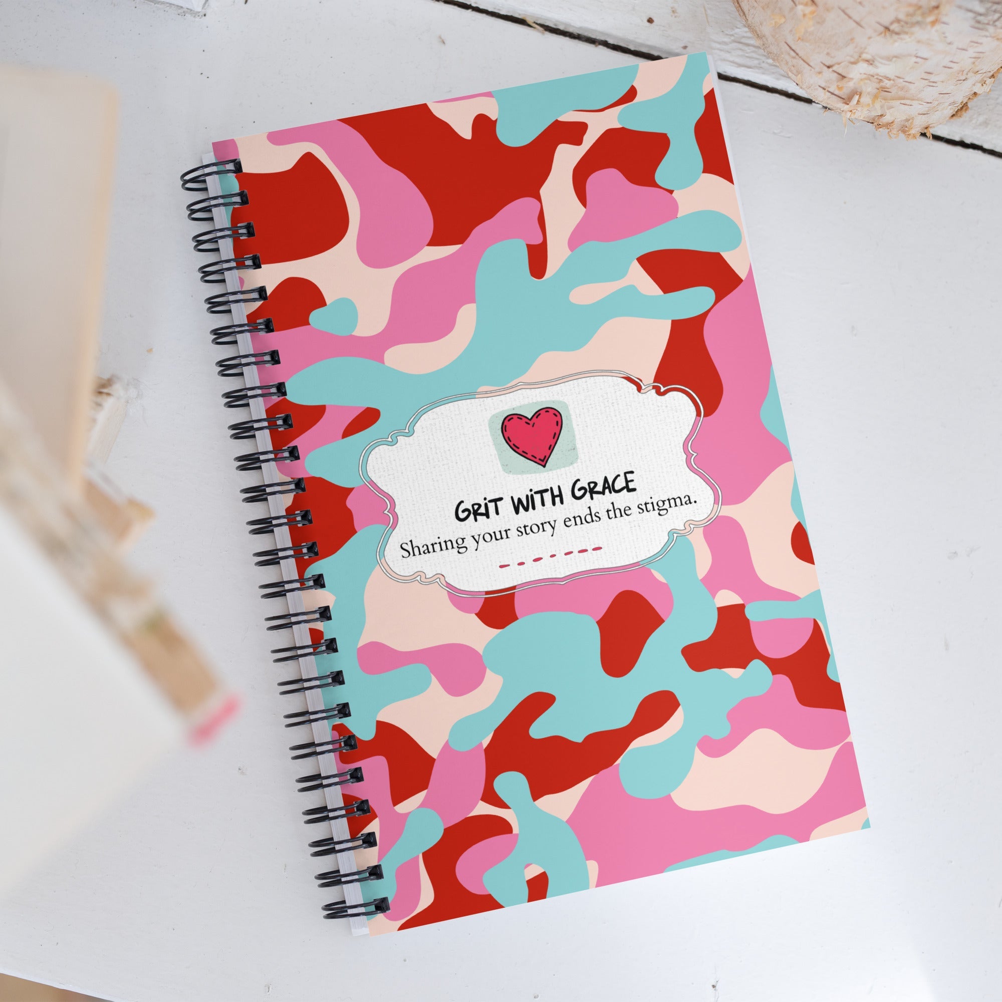 Army Enthusiast Camouflage Notebook