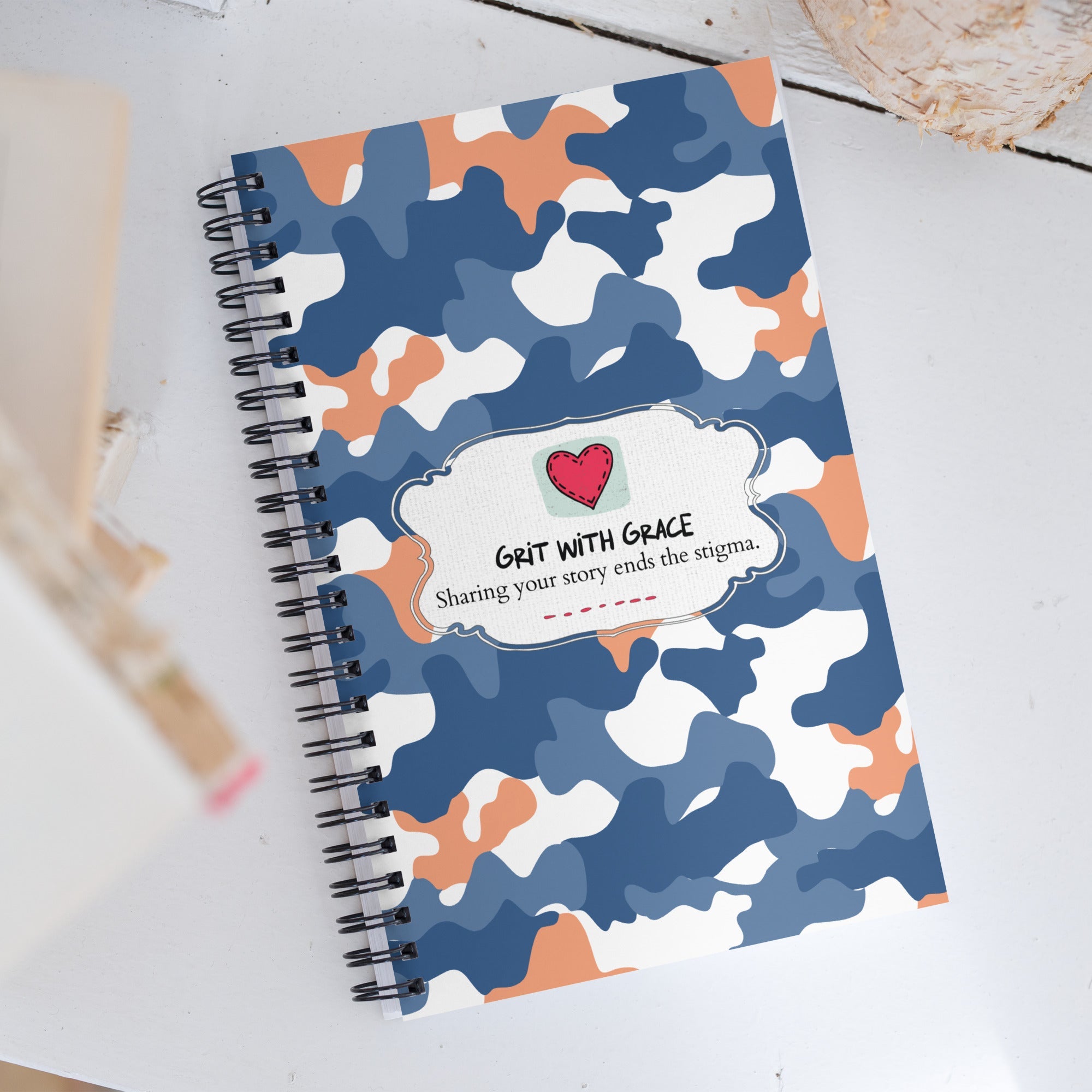 Army Enthusiast Camouflage Notebook