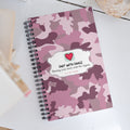 Army Enthusiast Camouflage Notebook
