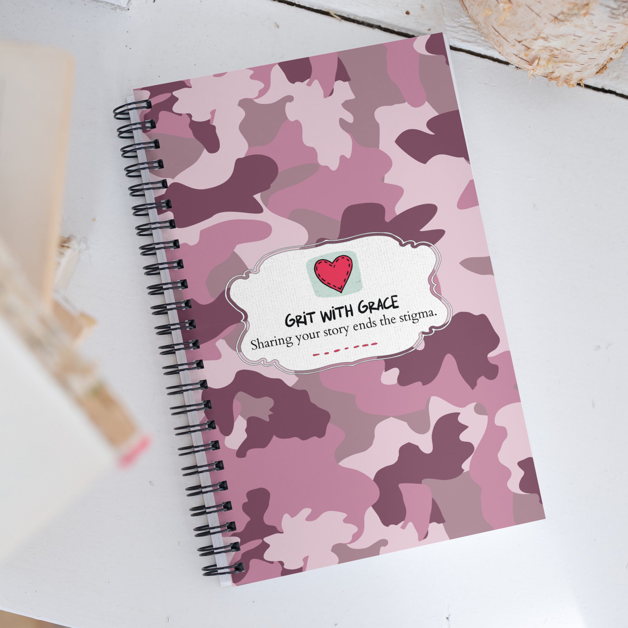 Army Enthusiast Camouflage Notebook