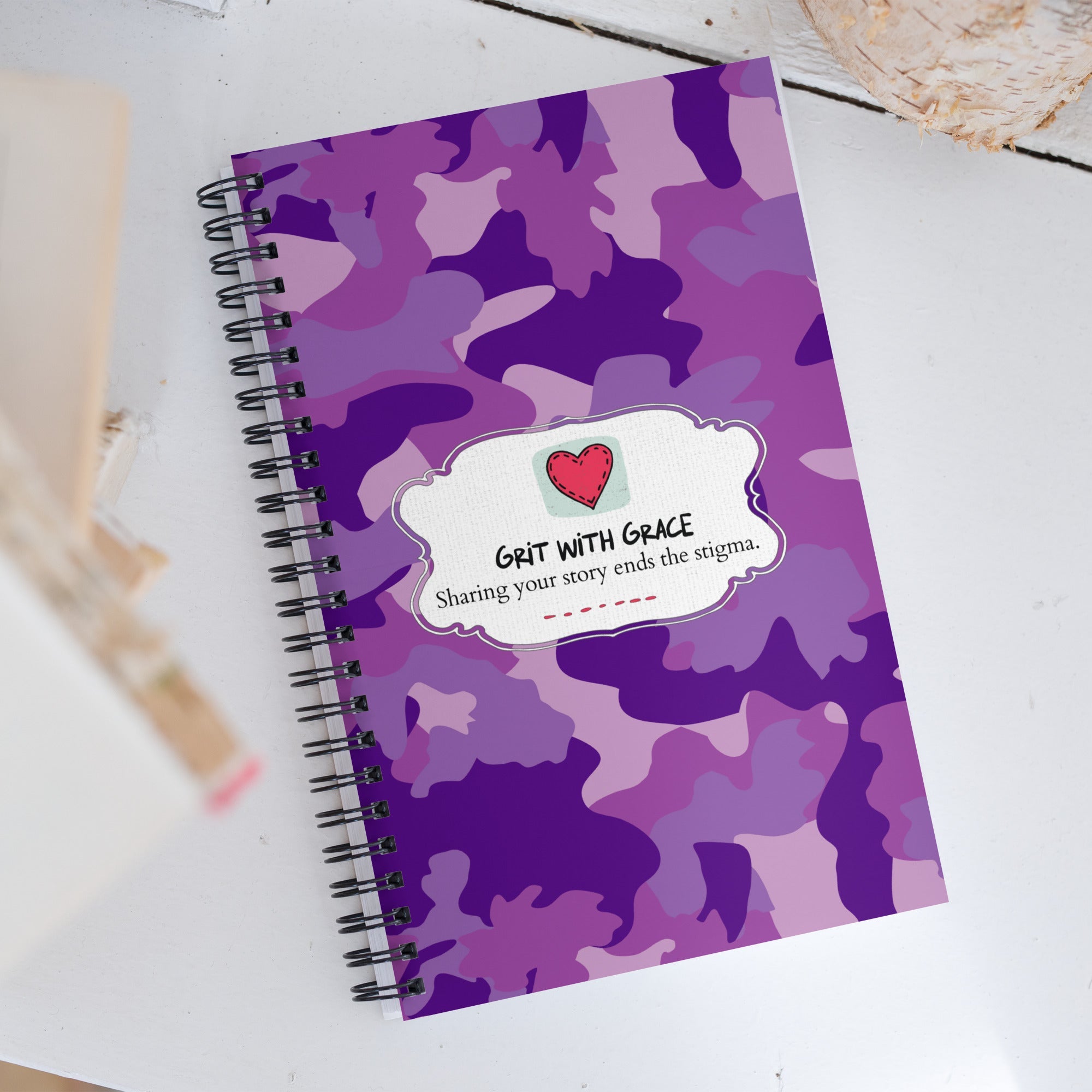 Army Enthusiast Camouflage Notebook