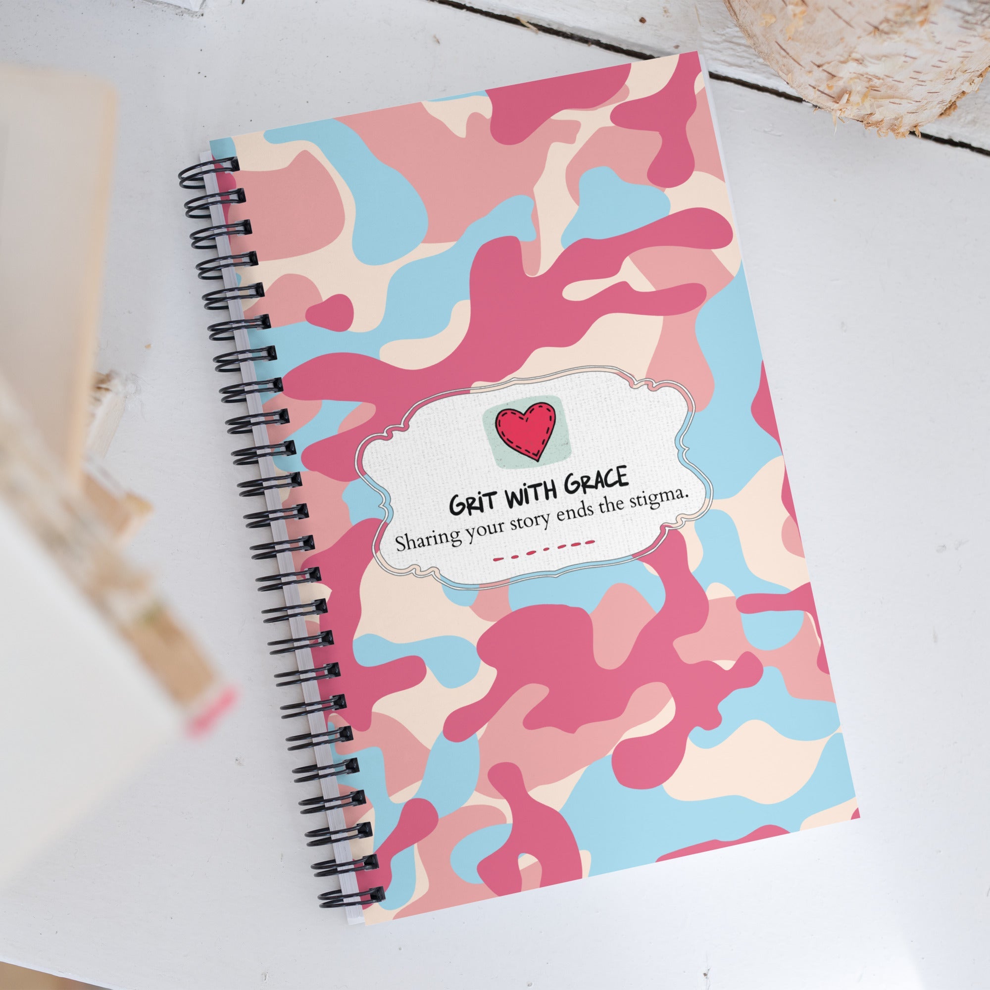 Army Enthusiast Camouflage Notebook