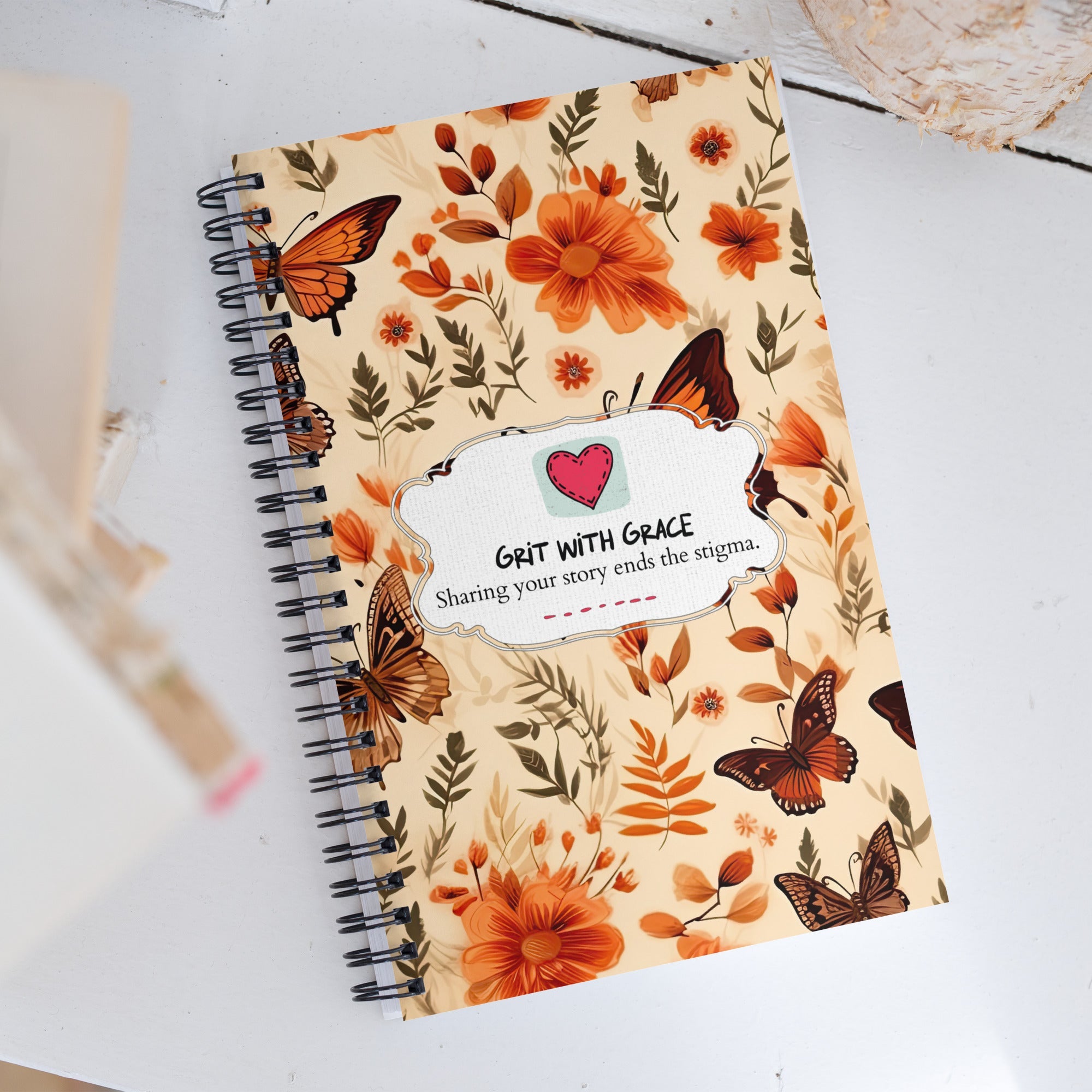 Butterfly Lover's Nature Inspired Notebook