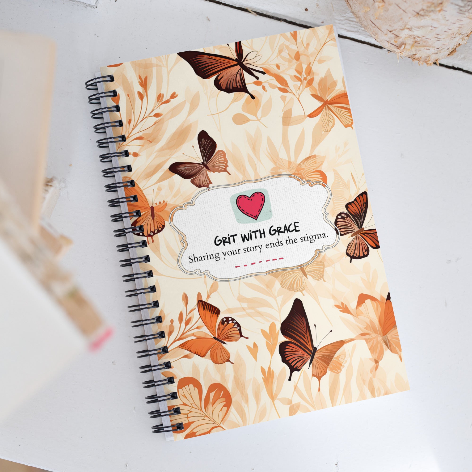 Butterfly Lover's Nature Inspired Notebook