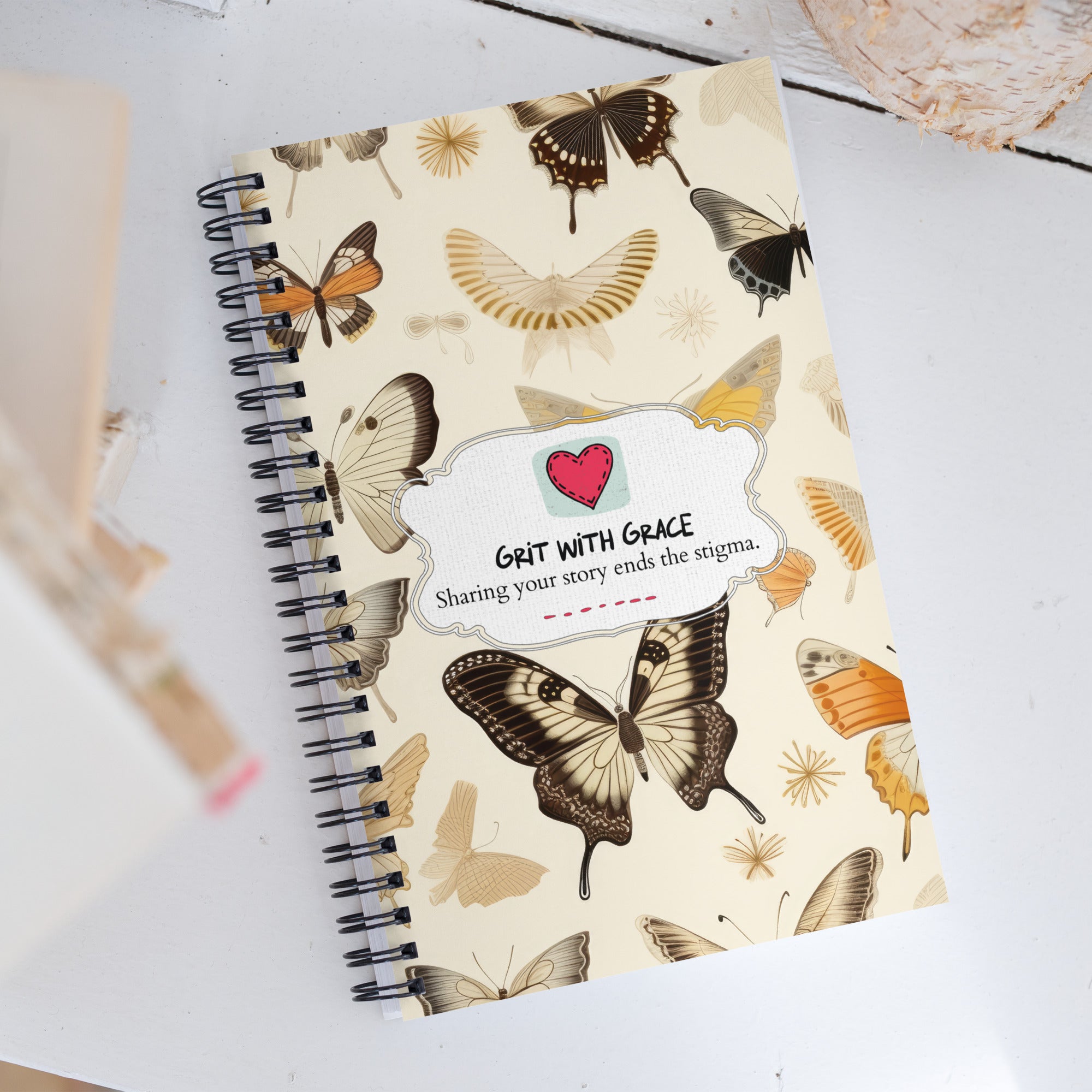 Butterfly Lover's Nature Inspired Notebook