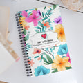 Floral Lover's Planning Enthusiast Flower Notebook