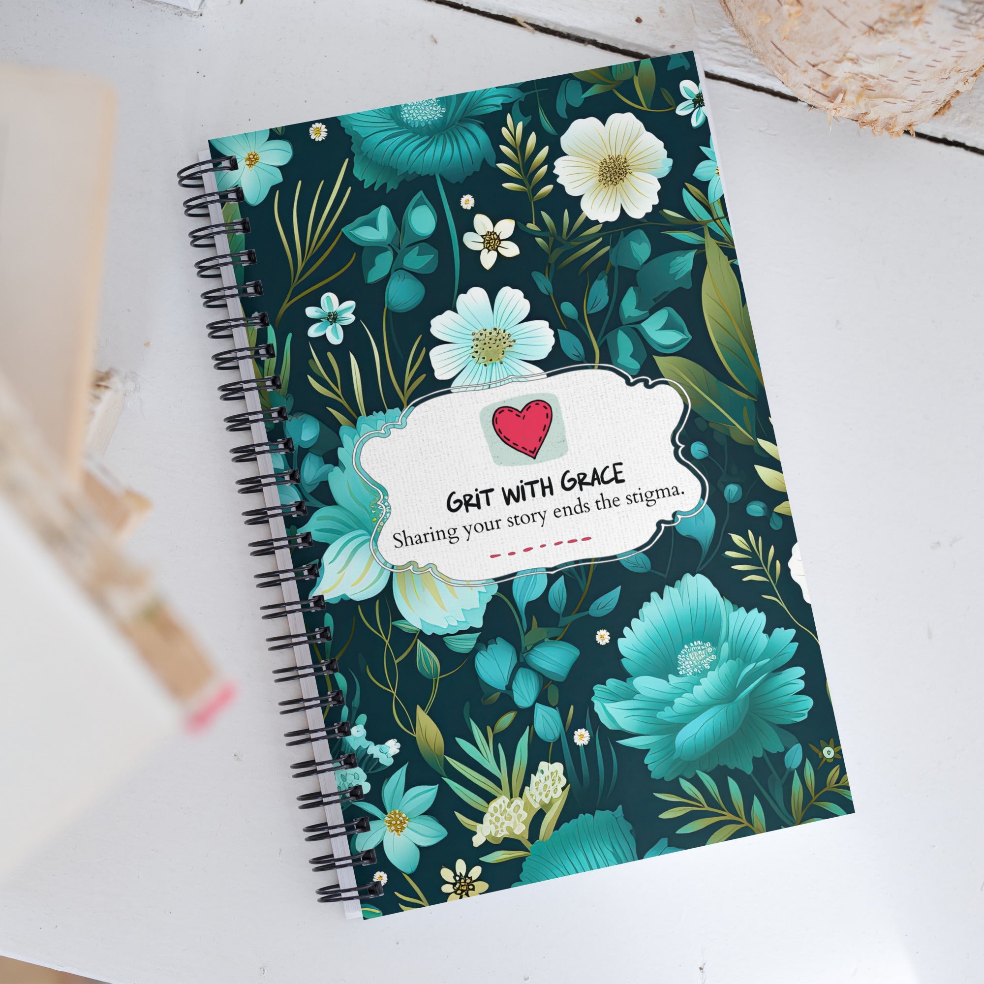 Floral Lover's Planning Enthusiast Flower Notebook