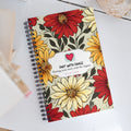 Floral Lover's Planning Enthusiast Flower Notebook