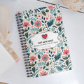 Floral Lover's Planning Enthusiast Flower Notebook