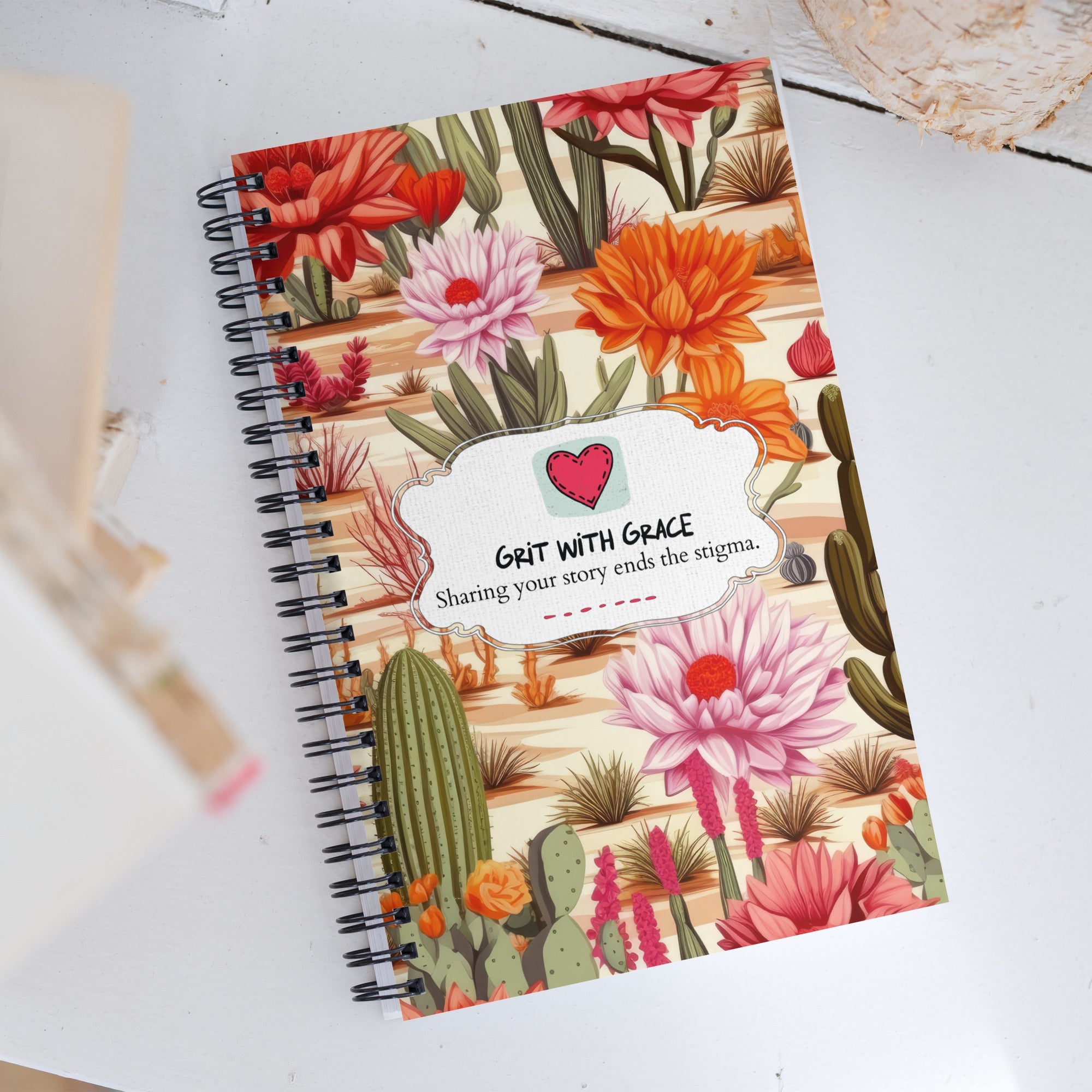Floral Lover's Planning Enthusiast Flower Notebook