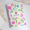 Floral Lover's Planning Enthusiast Flower Notebook