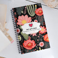 Floral Lover's Planning Enthusiast Flower Notebook