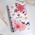 Floral Lover's Planning Enthusiast Flower Notebook