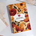 Floral Lover's Planning Enthusiast Flower Notebook