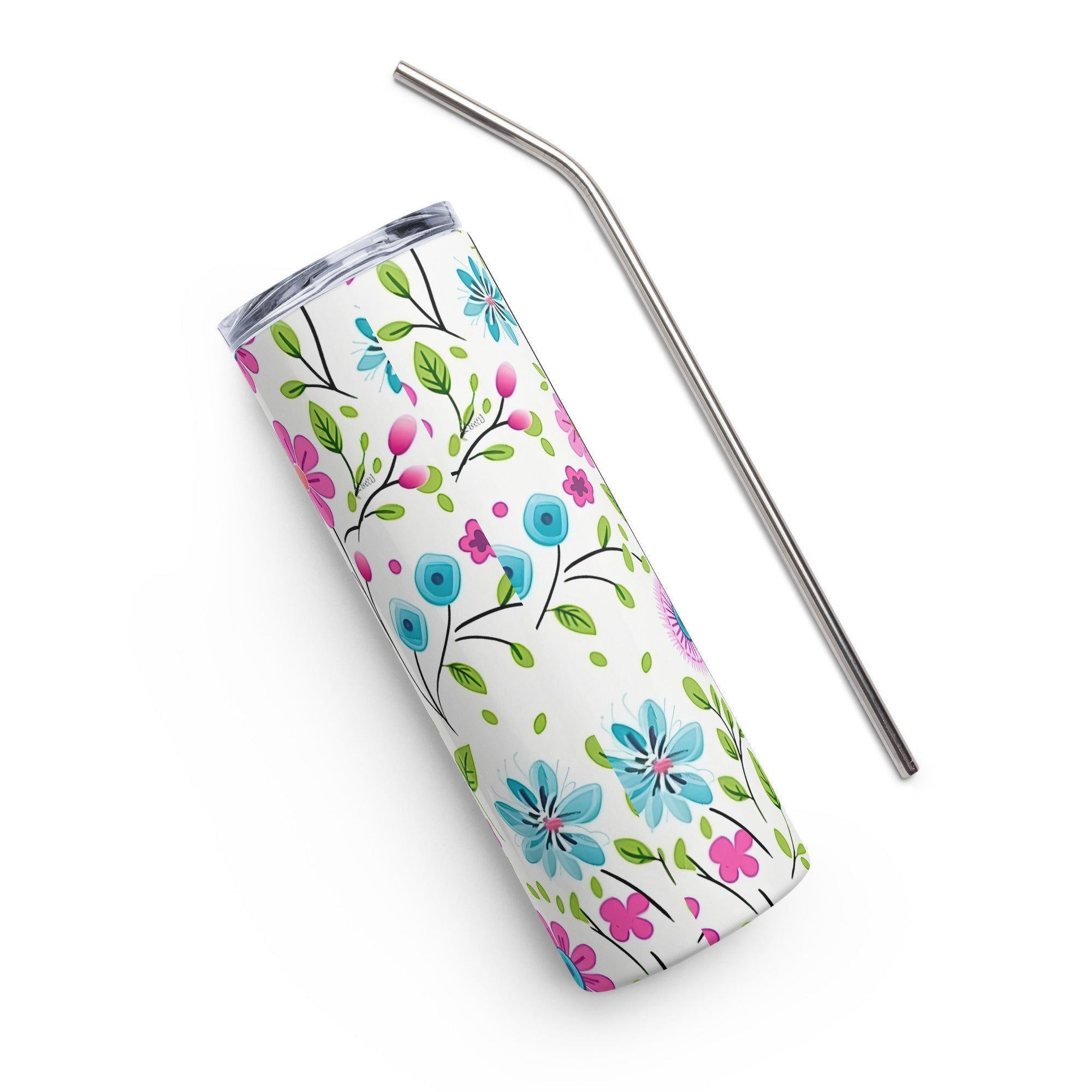 Floral Lover's Springtime Party Tumbler