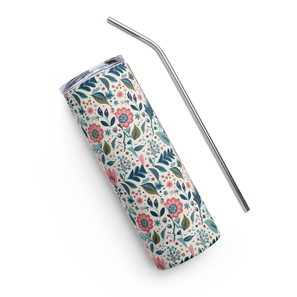 Floral Lover's Springtime Party Tumbler