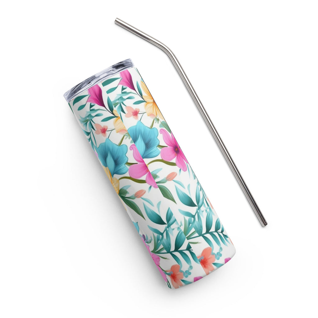Floral Lover's Springtime Party Tumbler