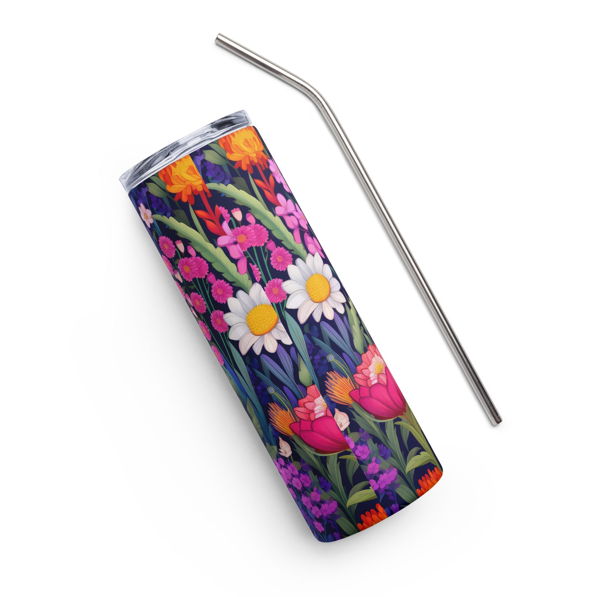 Floral Lover's Springtime Party Tumbler