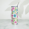 Floral Lover's Springtime Party Tumbler