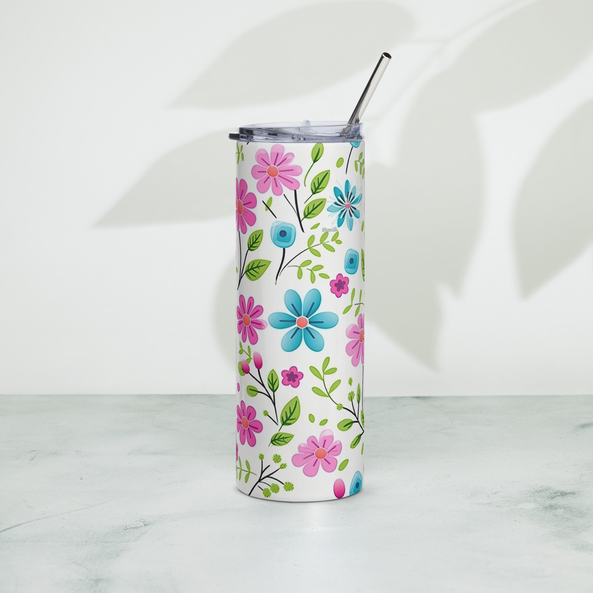Floral Lover's Springtime Party Tumbler