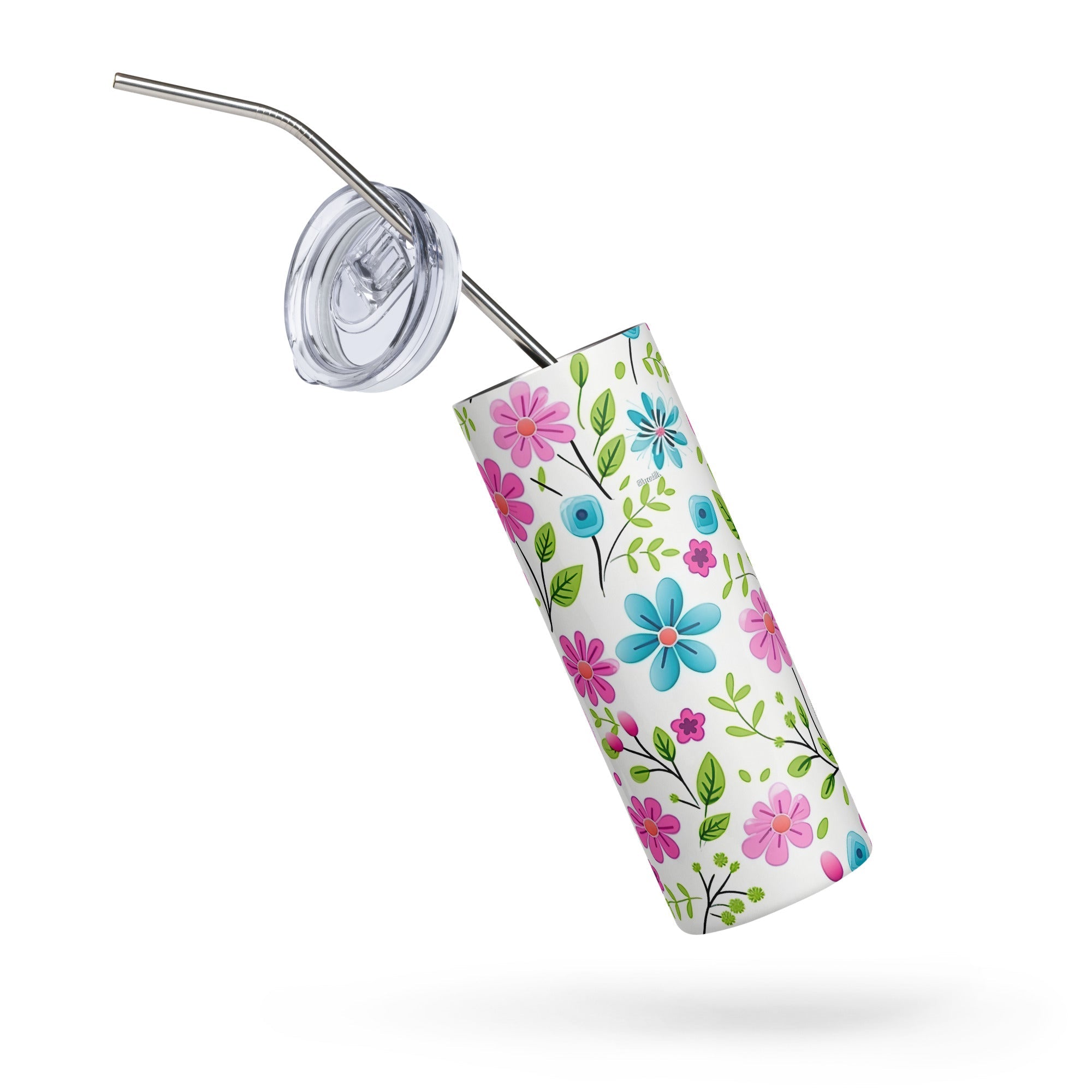 Floral Lover's Springtime Party Tumbler