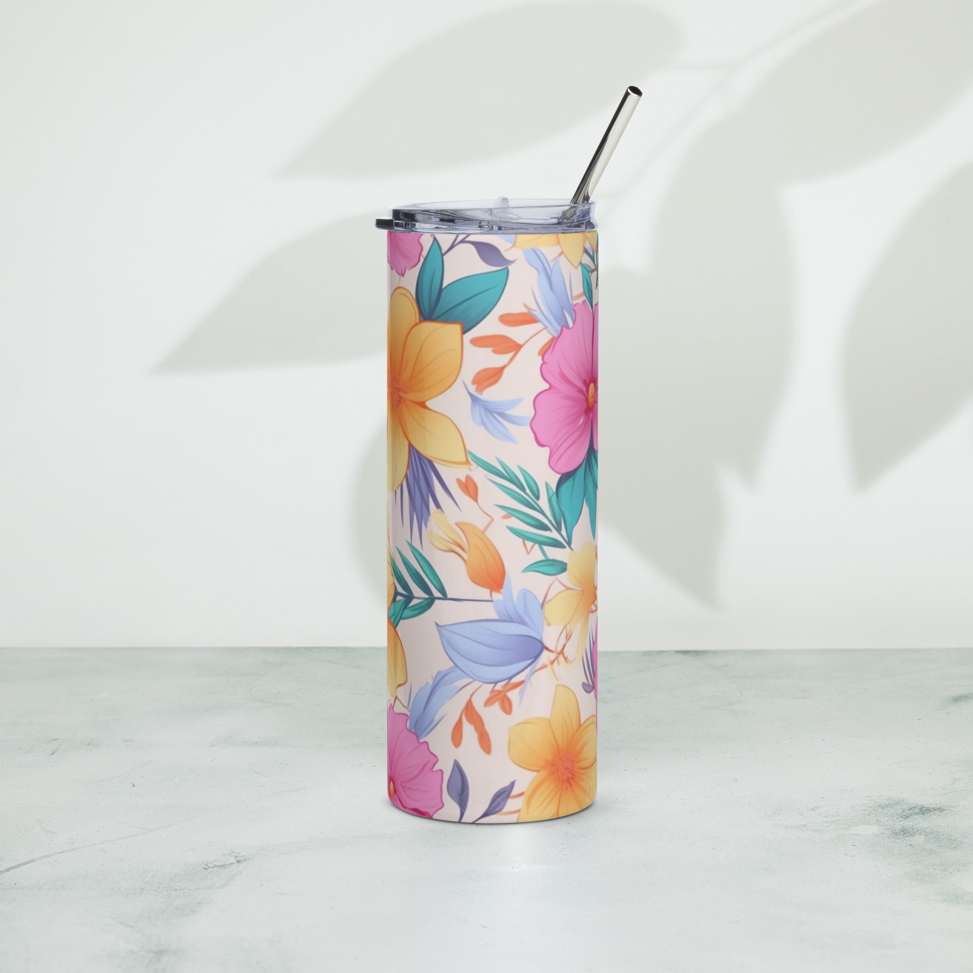 Floral Lover's Springtime Party Tumbler