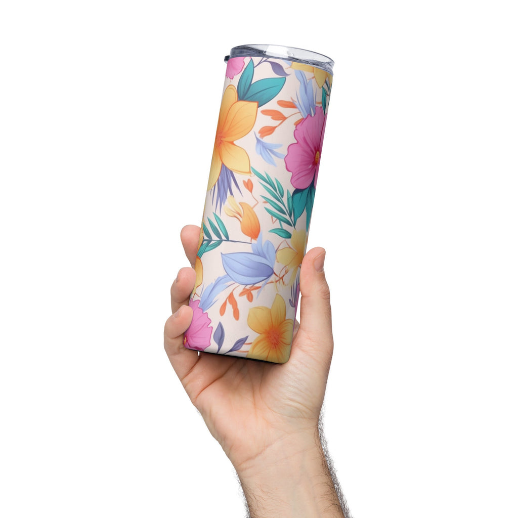 Floral Lover's Springtime Party Tumbler