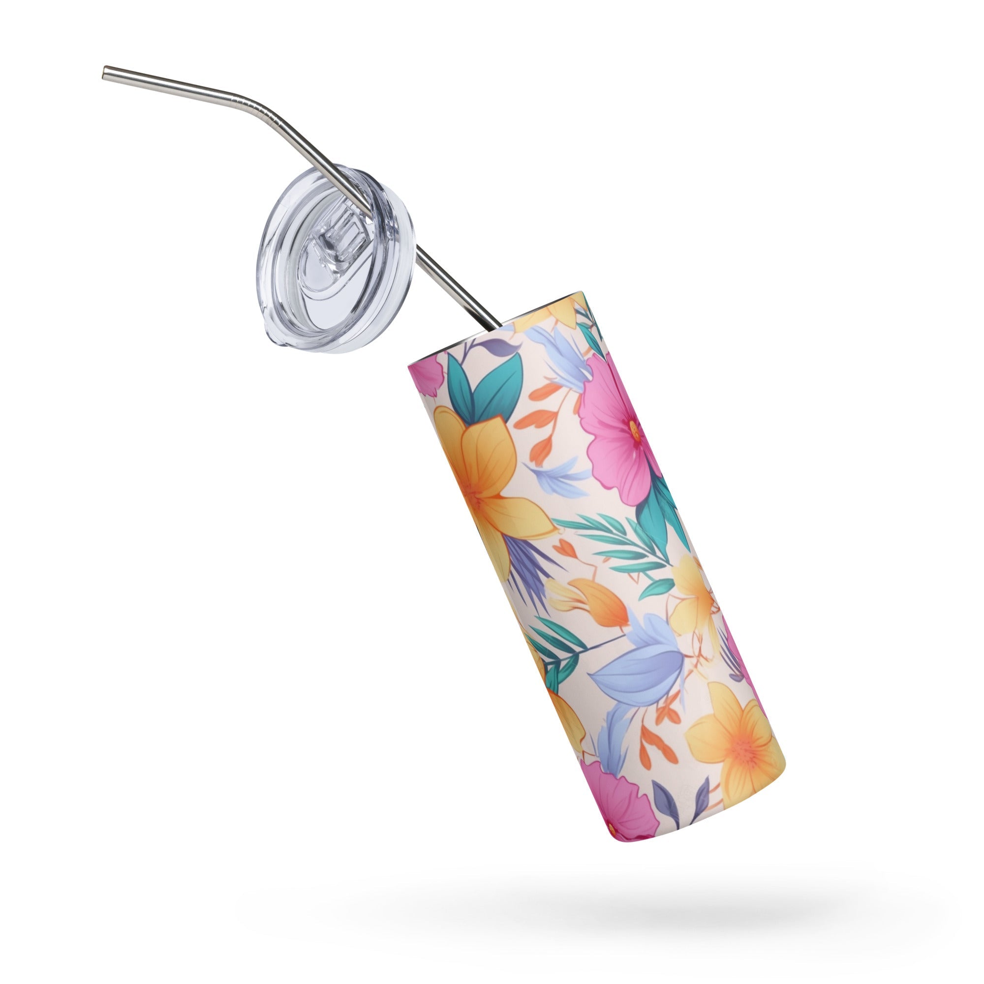 Floral Lover's Springtime Party Tumbler